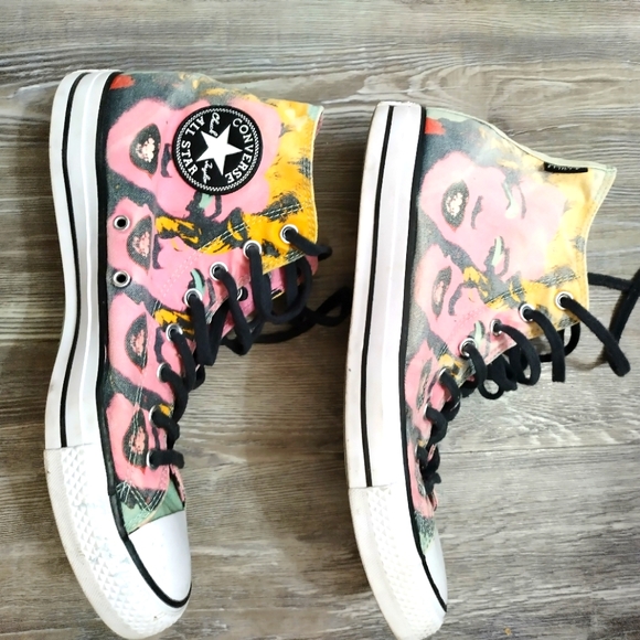 Andy Warhol - Marilyn - Converse HI Tops - Picture 4 of 9